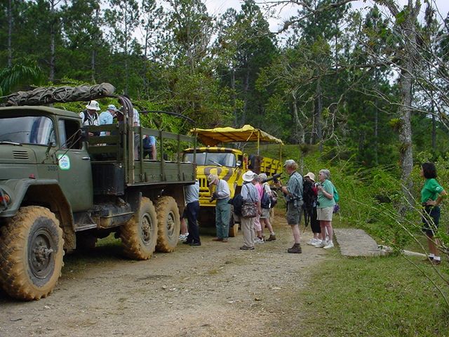 Tour on mountain military truck to Topes de Collantes