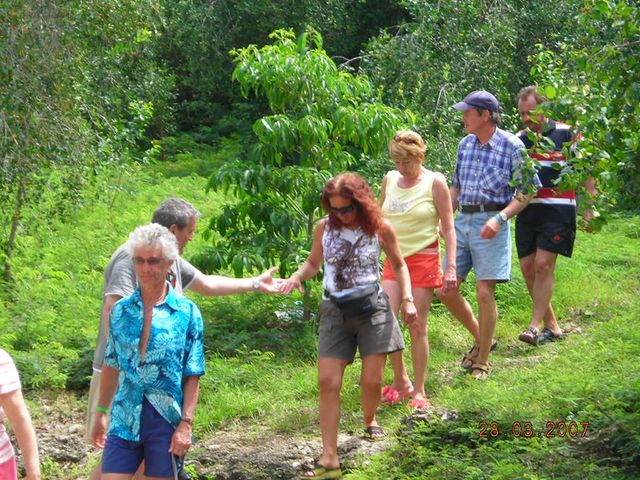 Trekking tour in El Caburní park, Topes de Collantes natural park, Trinidad, Sancti Spíritus