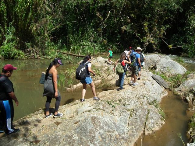 Trekking tour at El Cubano natural park, Topes de Collantes, Trinidad