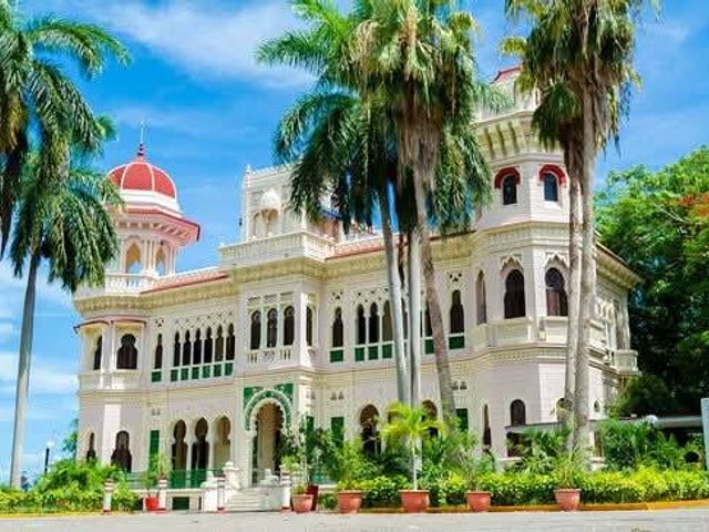 Palacio de Valle panoramic view, Cienfuegos city, Cuba.
