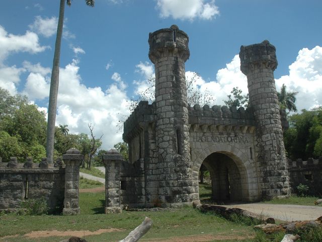 Hacienda Cortina panoramic view, San Diego de los Baños, Artemisa, Cuba.