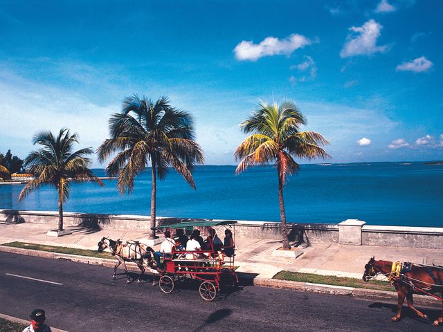 Cienfuegos bay panoramic view