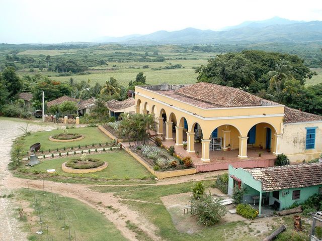 Manaca Iznaga (Sugar Mills Valley) panoramic view, Trinidad