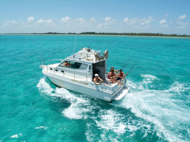 Deep sea fishing tour at Santa Lucía beach