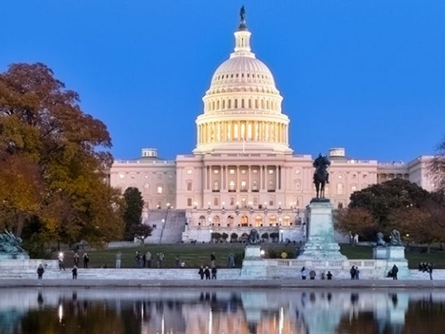 The Capitol building panoramic view, WASHINGTON D.C., Washington state, United States of America.