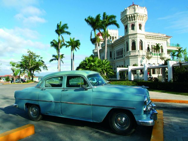 Palacio de Valle panoramic view, Cienfuegos city