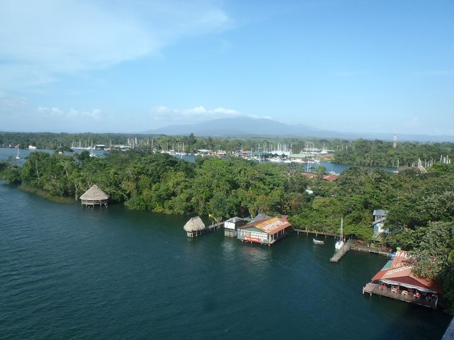 Río Dulce panoramic view, Guatemala
