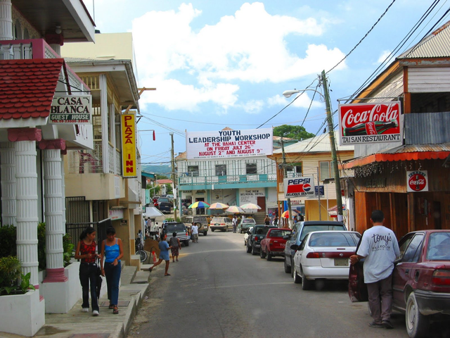 San Ignacio city panoramic view, Belize