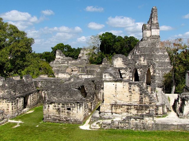 Tikal ruins, an ancient Mayan archaeological site, Guatemala
