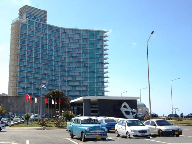 The Habana Riviera Hotel panoramic view, Vedado, Havana, Cuba.