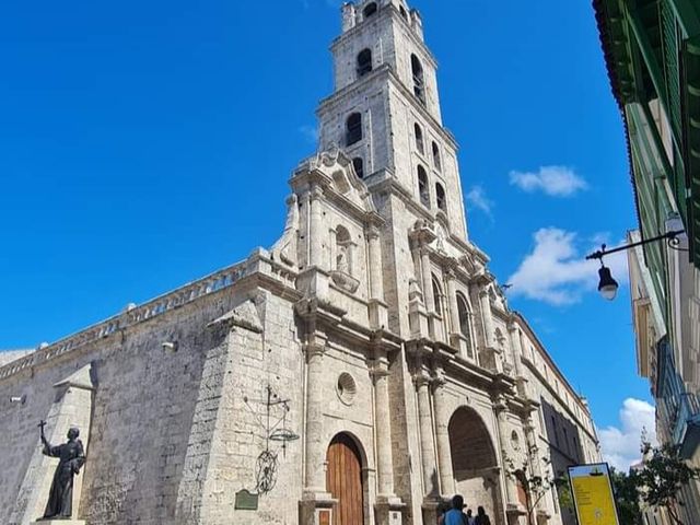 San Francisco de Asis panoramic view, Old Havana, Havana, Cuba.