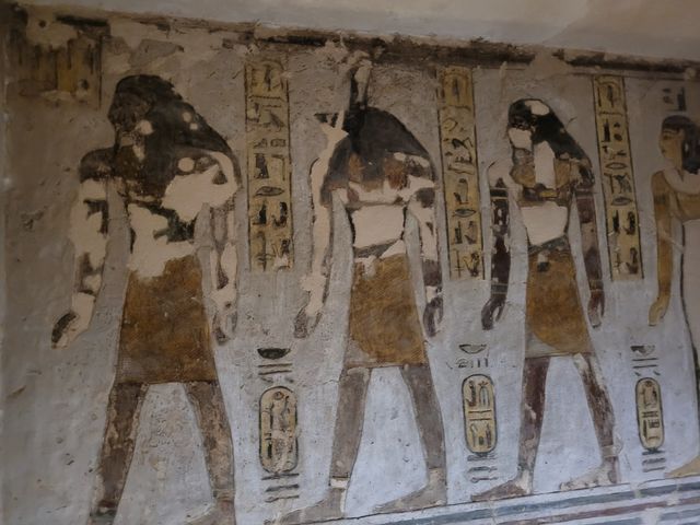 The Valley of the Kings, Luxor, Egypt.