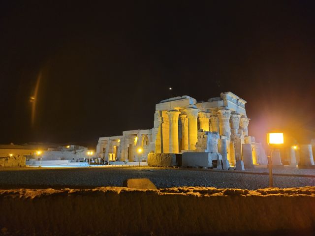 Kom Ombo Temple panoramic view, Egypt.