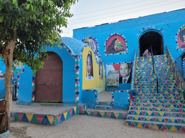 Nubian village of Aswan, Egypt.