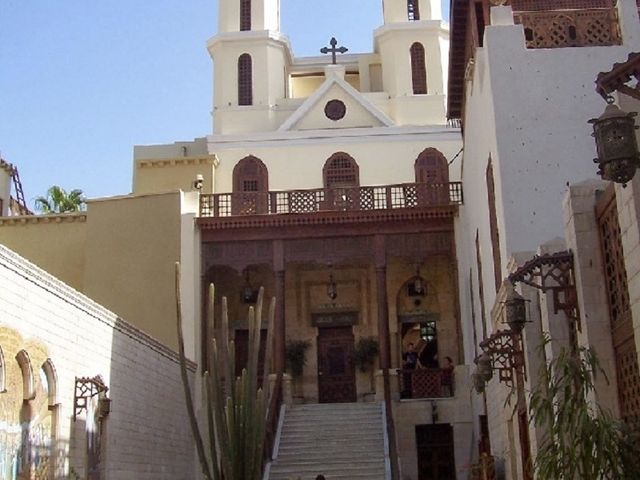 The Hanging Church, The Coptic Quarter of Cairo, Egypt.