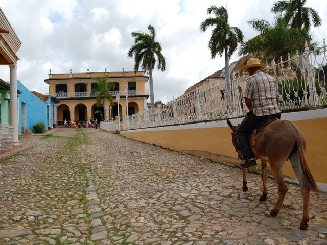 Trinidad mayor square panoramic view, Trinidad city, Sancti Spíritus, Cuba.