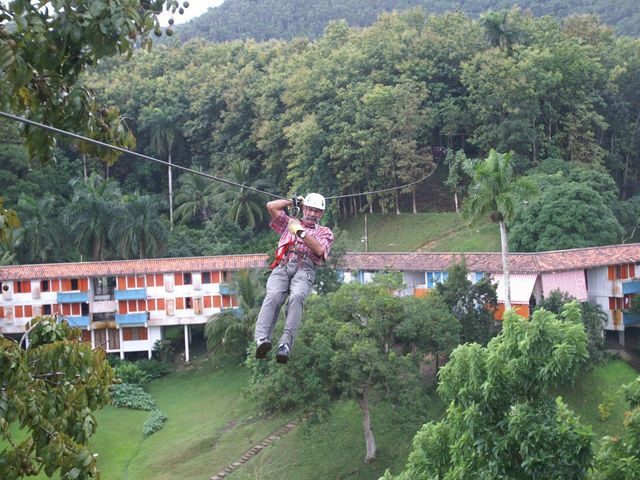 Canopy tour at Las Terrazas community