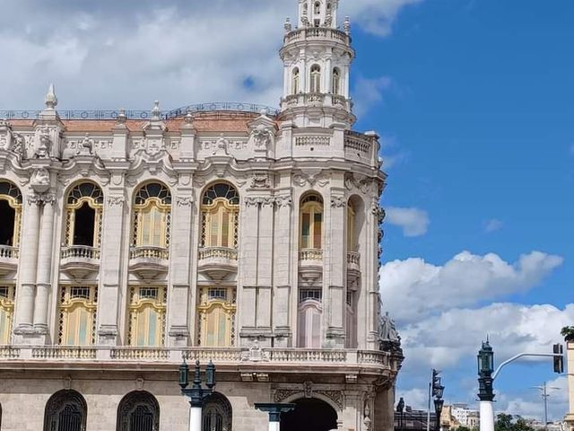 The Alicia Alonso National Theater panoramic view, Old Havana, Havana, Cuba.