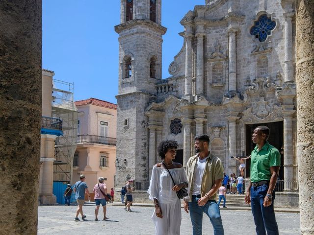 The Cathedral of Havana panoramic view, Old Havana, Havana, Cuba.