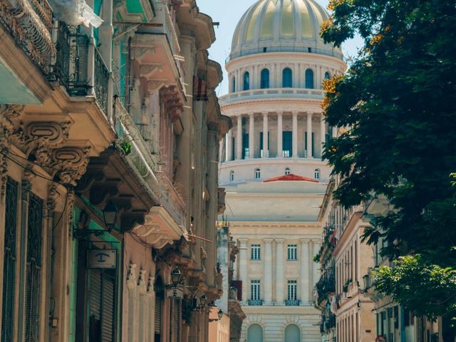 The Capitol of Havana panoramic view, Old Havana, Havana, Cuba.