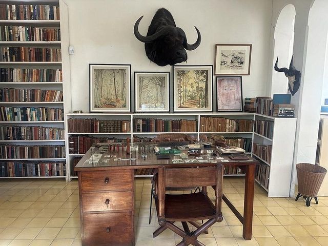 Ernst Hemingway´s steps by visiting his beloved home Finca Vigia, a villa located 15km southeast of Havana, Cuba.