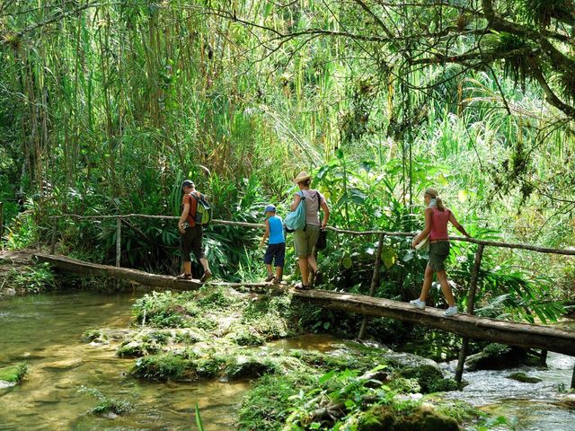El Cubano Natural Park panoramic view, Topes de Collantes, Sanctí Spíritus, Cuba.