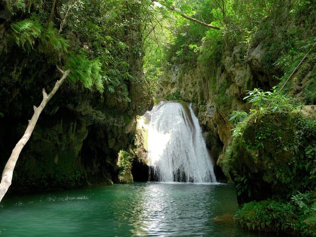 El Cubano Natural Park panoramic view, Topes de Collantes, Sanctí Spíritus, Cuba.