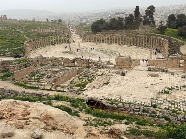 Roman Ruins of Jerash, Jordan's largest and most interesting Roman site.