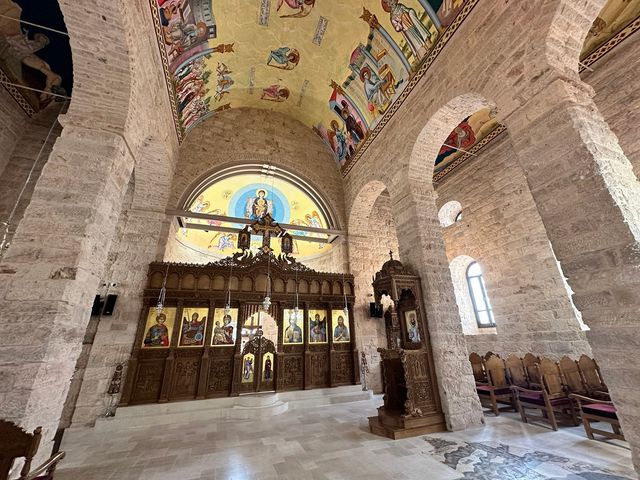 St. George's Church of Madaba, Jordan. 