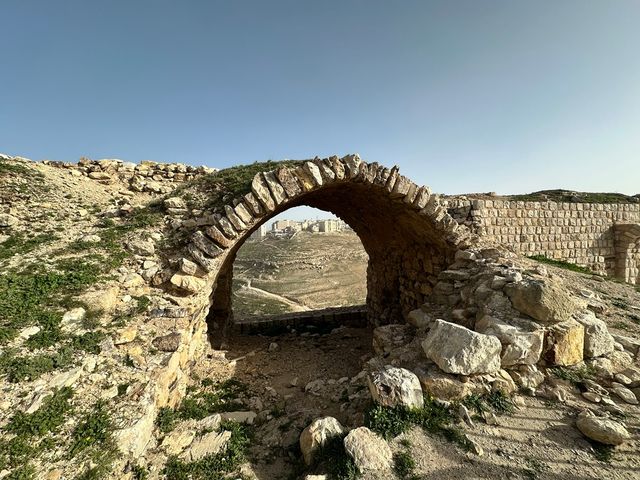 Karak Castle panoramic view, Jordan. 