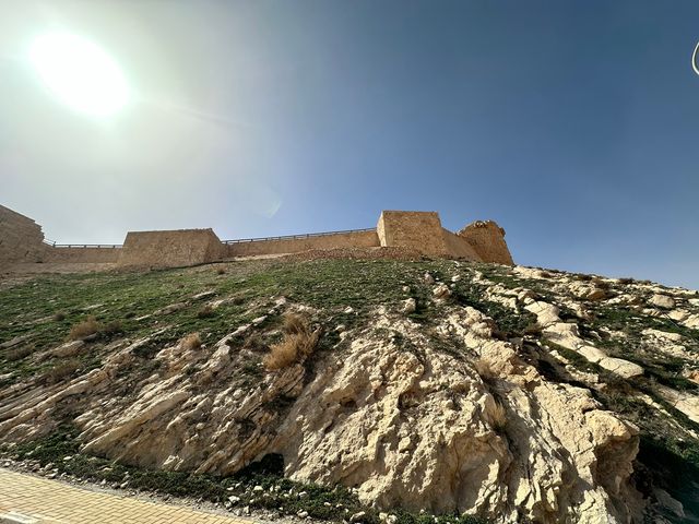 Shobak Castle panoramic view, Jordan. 