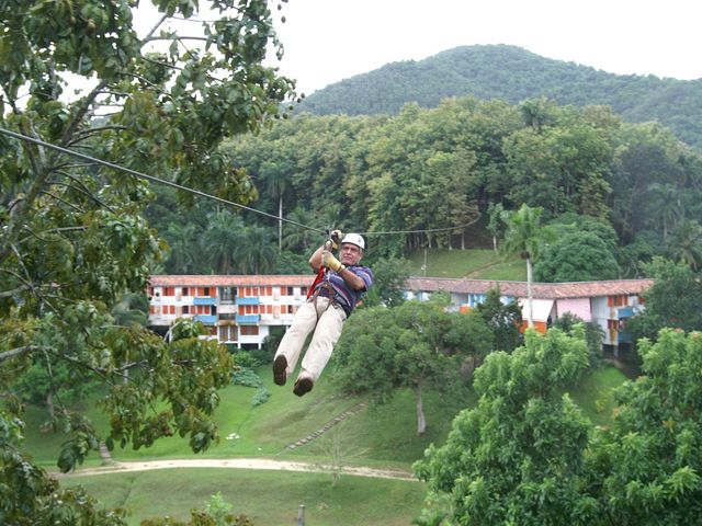Canopy tour at Las Terrazas community, Artemisa