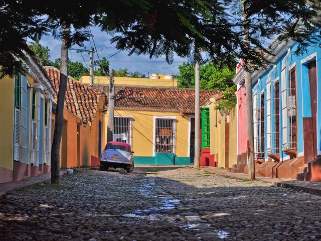 Trinidad old city panoramic view, Trinidad, Sancti Spíritus, Cuba.