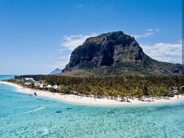 The Mauritius Island panoramic view, Mauritius, Africa.
