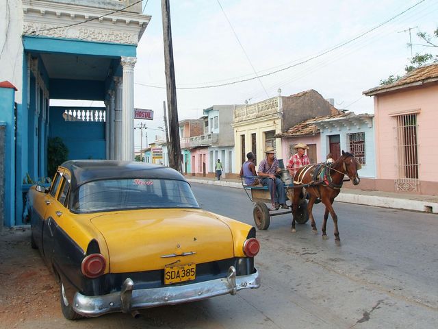 Sancti Spíritus city panoramic view
