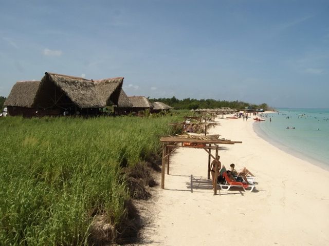 Cayo Jutías beach panoramic view, Pinar del Río