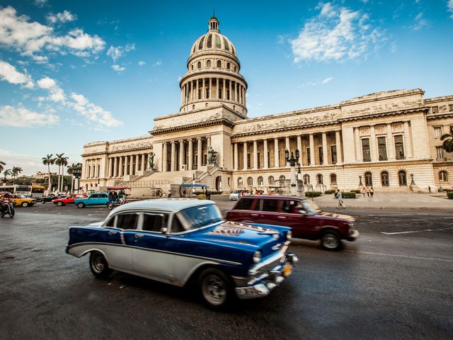 The Capithol of Havana panoramic view, Old Havana, Havana, Cuba.