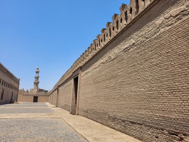 Al-Hakim Mosque  panoramic view, Cairo, Egypt.