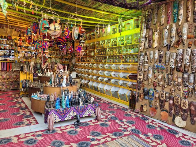 The Nubian Village situated at the bottom of Elephantine Island, Aswan, Egypt.