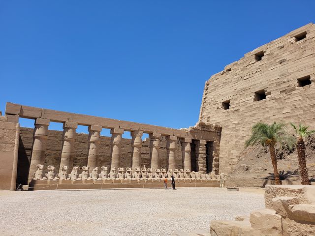 The Temples of Karnah panoramic view, Luxor, Egypt.