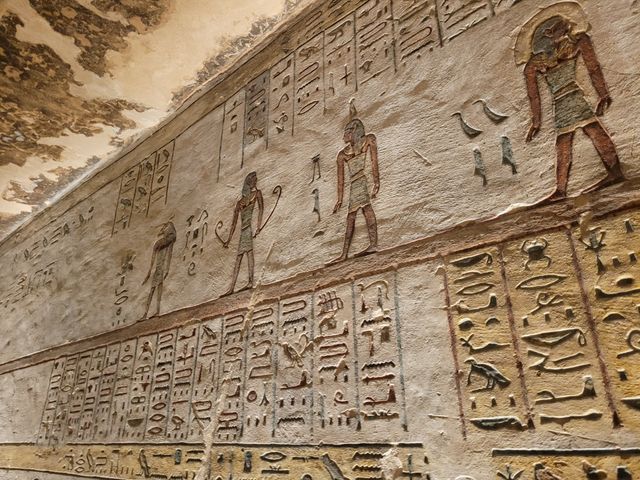 The Valley of the Kings, Luxor, Egypt.