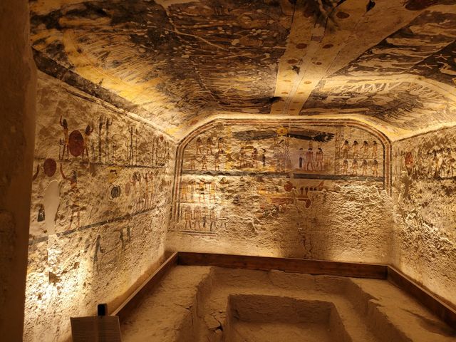The Valley of the Kings, Luxor, Egypt.