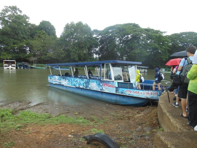 Boat tour at La Fortuna de San Carlos National Park, Costa Rica