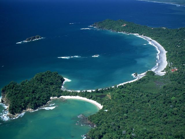 Manuel Antonio National Park panoramic view, Costa Rica