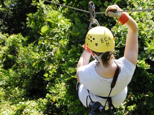 Canopy tour at Manuel Antonio National Park, Costa Rica