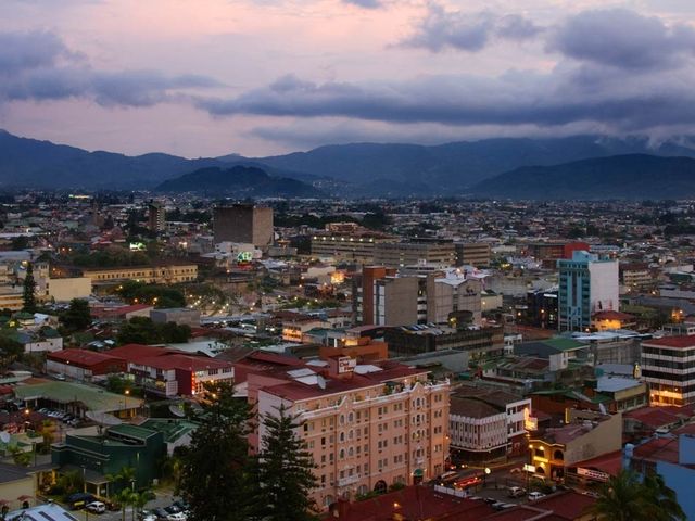 San José city panoramic view, Costa Rica