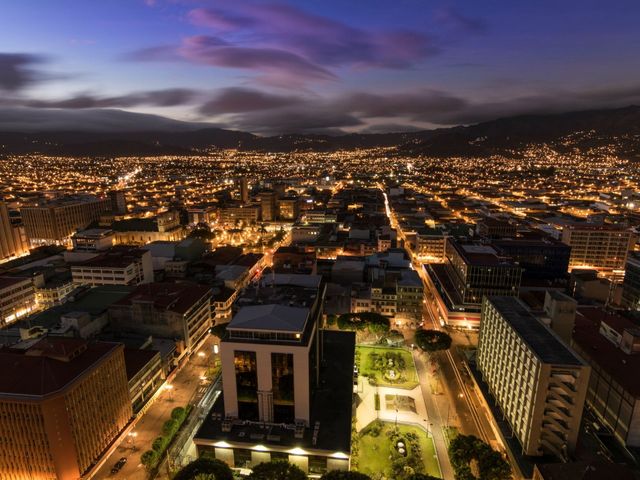 San José city panoramic view, Costa Rica