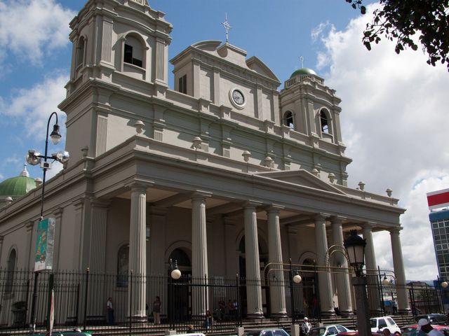 Metropolitan cathedral in San José, Costa Rica