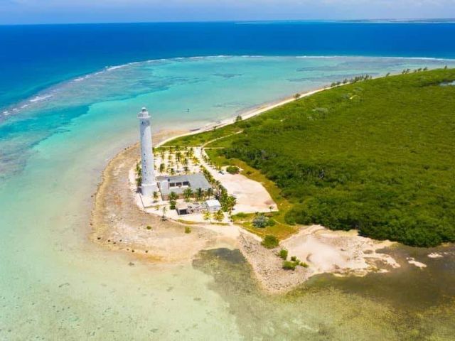 Cayo Sabinal panoramic view, Camagüey, Cuba.