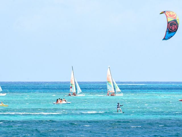 Playa Guardalavaca panoramic view, Holguin, Cuba.